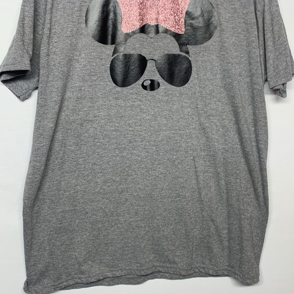 Minnie Mouse Bow Print T-shirt Size XL - Picture 3 of 7